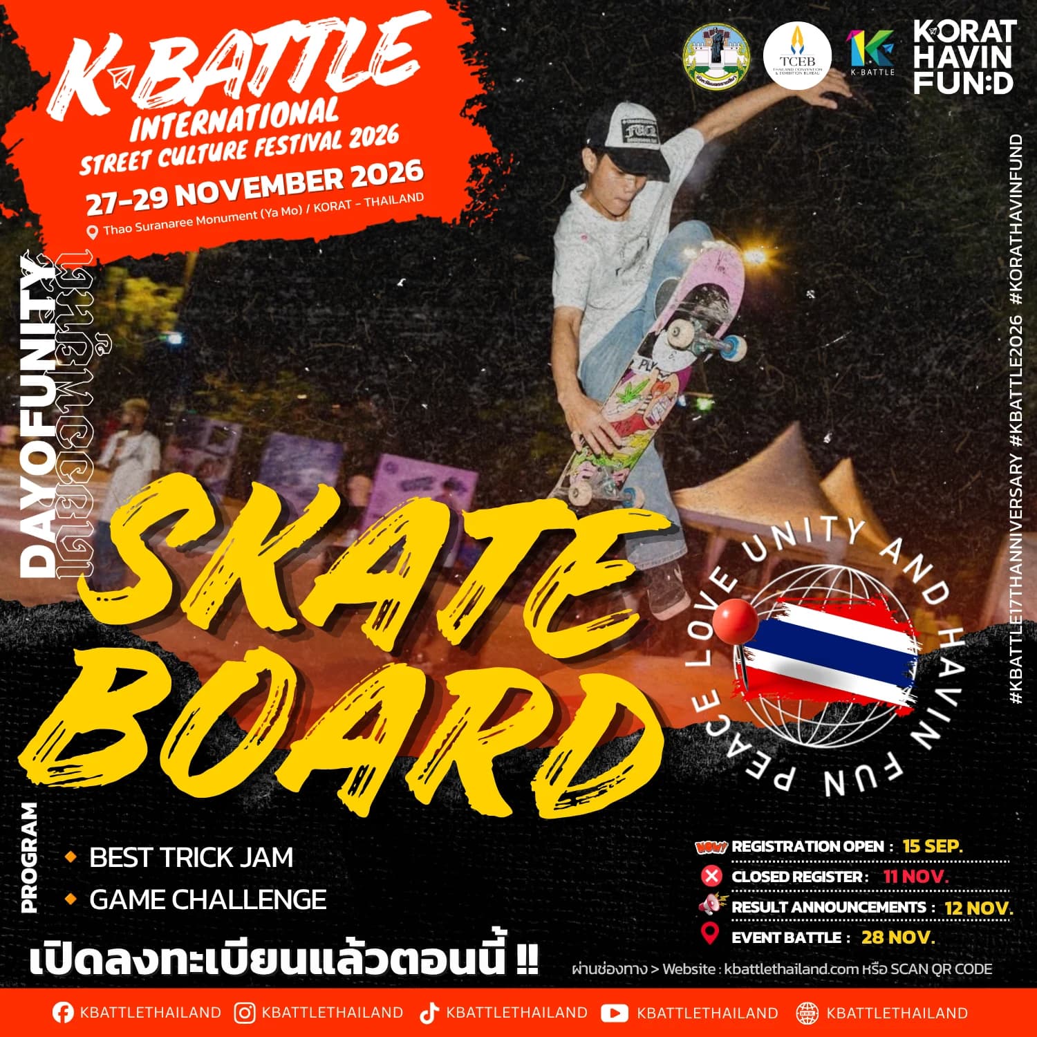K-BATTLE 2026 · Skateboard
