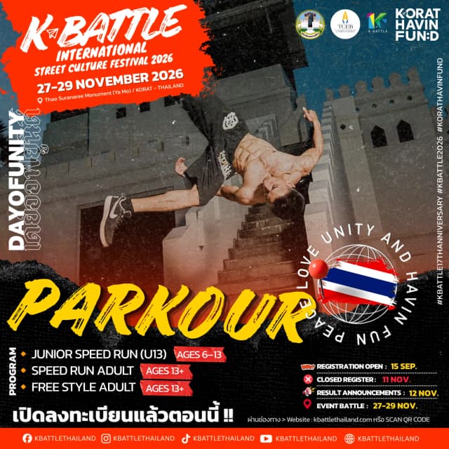 K-BATTLE 2026 · Parkour