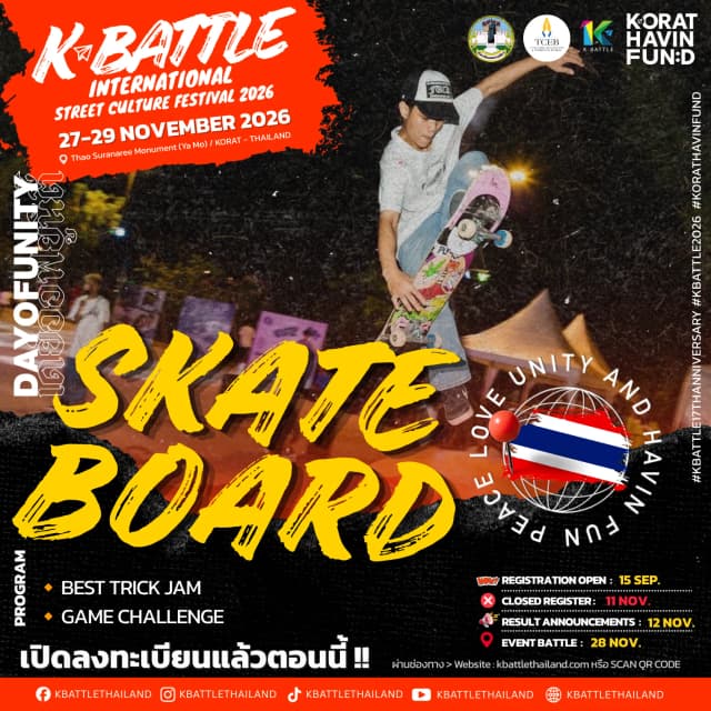 K-BATTLE 2026 · Skateboard